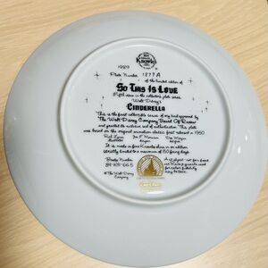 Cinderella Collector's Plate